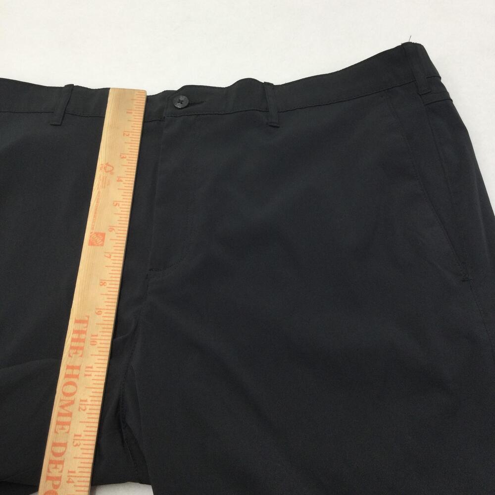 Callaway Pants Mens 36x30 Black Golf Khakis Stretch Elastic Waist Lightweight - Picture 10 of 12